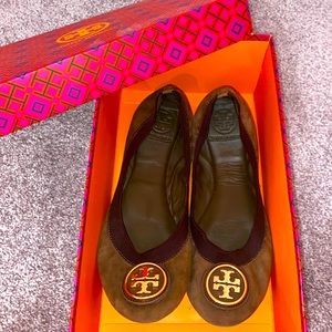 Tory Burch ballet flats.